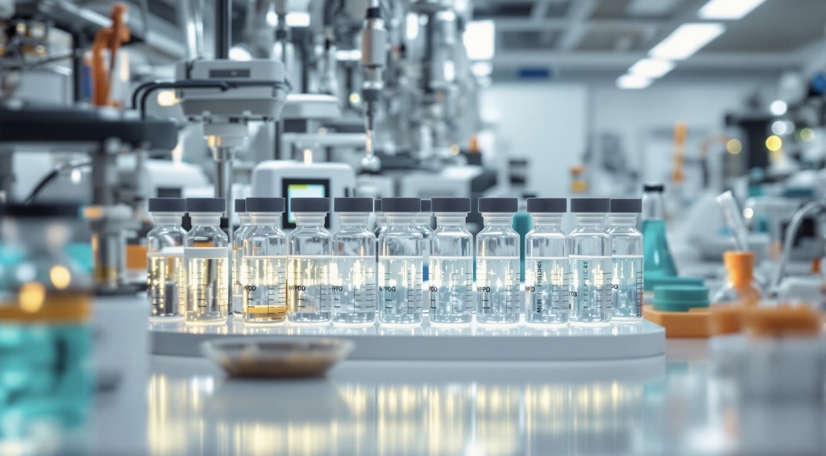 PeptiForge Labs research facility